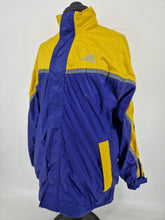 Load image into Gallery viewer, 90s adidas Equipment Jacket D6 M Yellow Blue Vintage EQT
