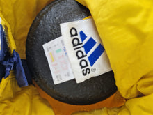 Load image into Gallery viewer, 90s adidas Equipment Jacket D6 M Yellow Blue Vintage EQT
