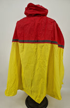 Load image into Gallery viewer, Vintage K-Way Plus Poncho 152cm XL XXL Red Yellow
