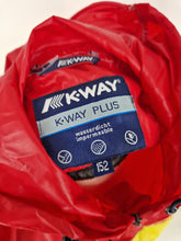 Load image into Gallery viewer, Vintage K-Way Plus Poncho 152cm XL XXL Red Yellow
