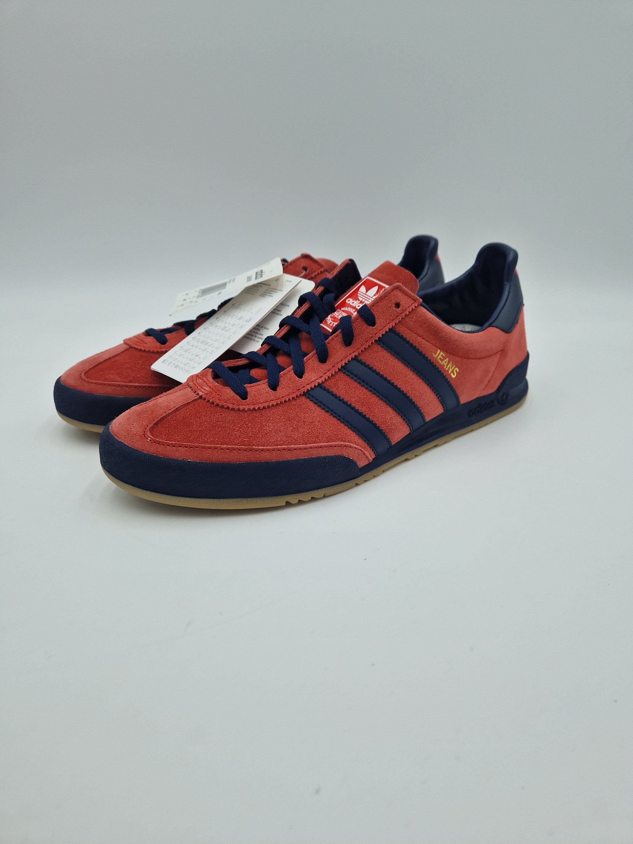 Adidas jeans navy orange deals