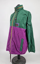 Load image into Gallery viewer, Vintage 80s Jeantex WB Jacket XXL Green Purple
