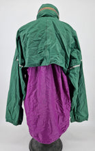 Load image into Gallery viewer, Vintage 80s Jeantex WB Jacket XXL Green Purple
