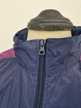 Load image into Gallery viewer, Vintage 80s adidas Originals WB Jacket D8 XL Navy Purple Green
