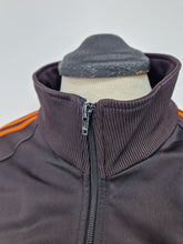 Load image into Gallery viewer, 90s adidas Originals First L Track Top Black Orange Blue White
