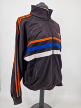 Load image into Gallery viewer, 90s adidas Originals First L Track Top Black Orange Blue White
