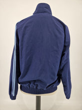Load image into Gallery viewer, Vintage adidas First Track Top D4 S/M 90s Navy Green White
