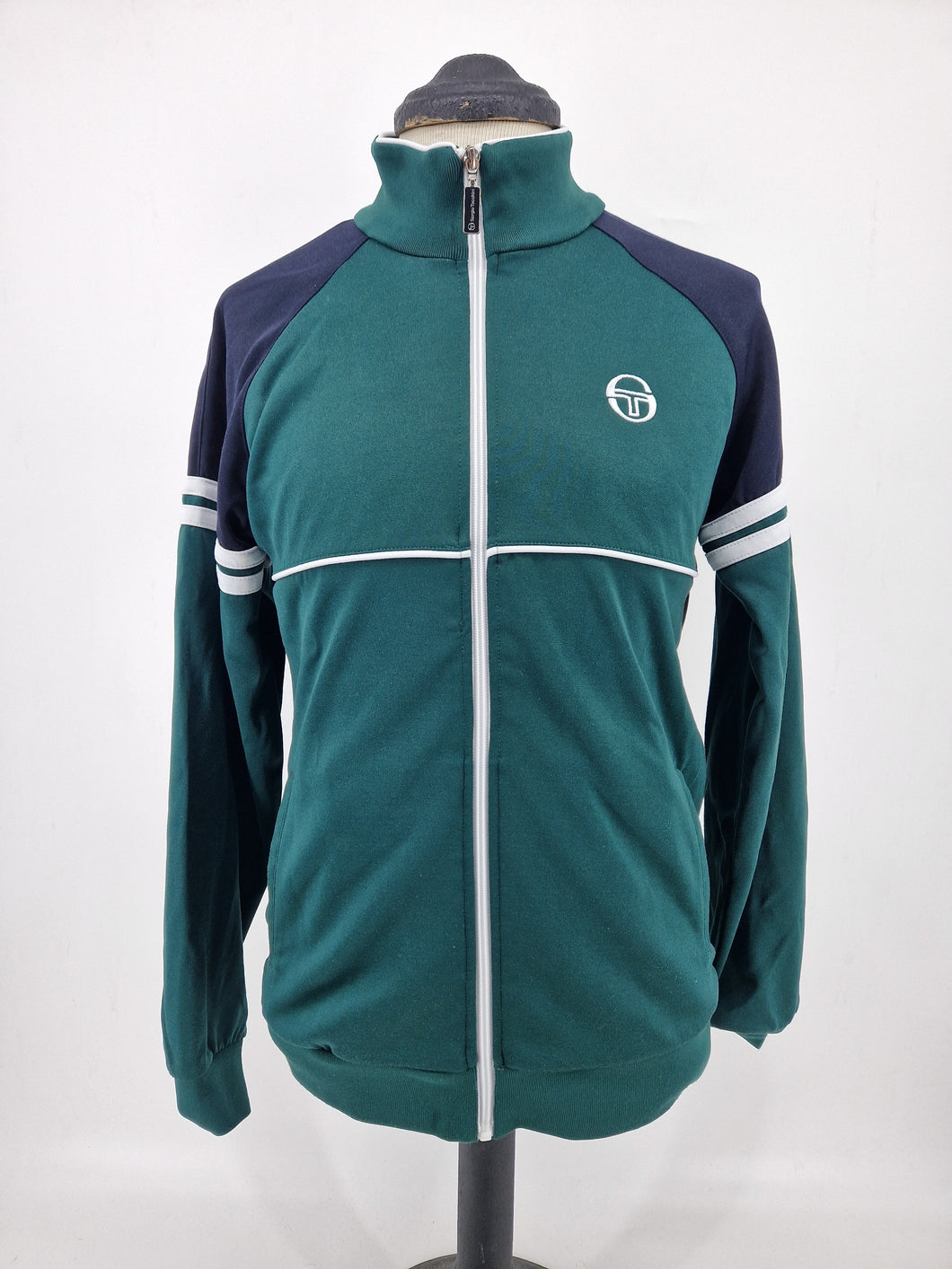 Sergio Tacchini Orion Track Top S Green Black