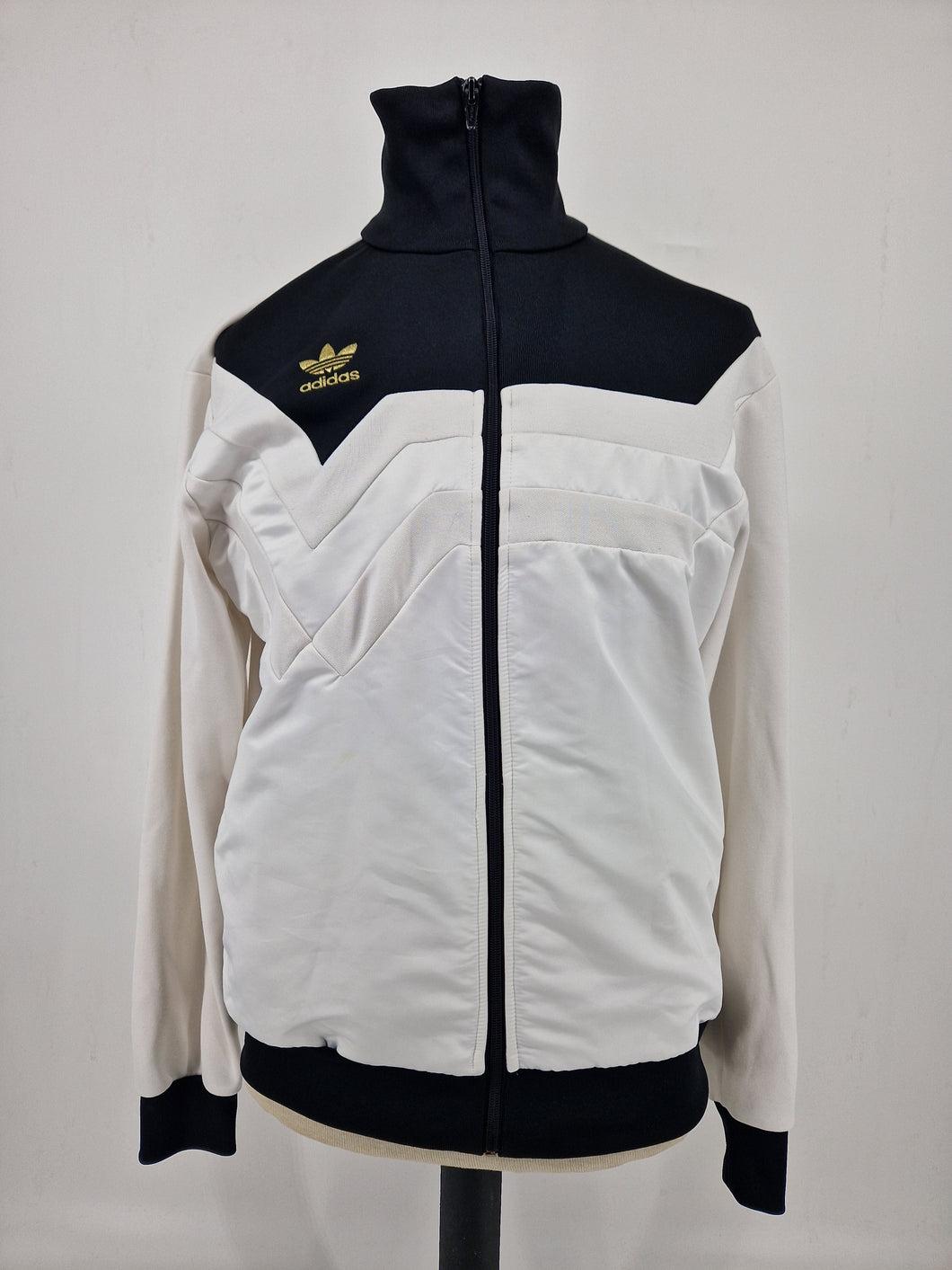 2007 adidas Italia 90 White Vintage Track Top M