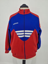 Load image into Gallery viewer, 90s adidas Originals Trefoil Bayern Template Track Top M D5 Red White Blue
