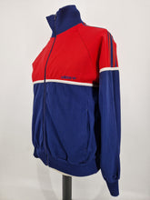Load image into Gallery viewer, 70s adidas Originals Track Top M Made in Romania Red White Navy
