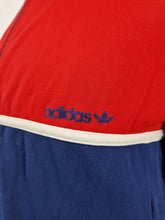 Load image into Gallery viewer, 70s adidas Originals Track Top M Made in Romania Red White Navy
