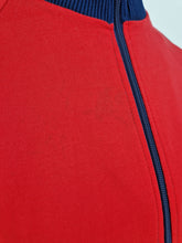 Load image into Gallery viewer, 70s adidas Originals Track Top M Made in Romania Red White Navy
