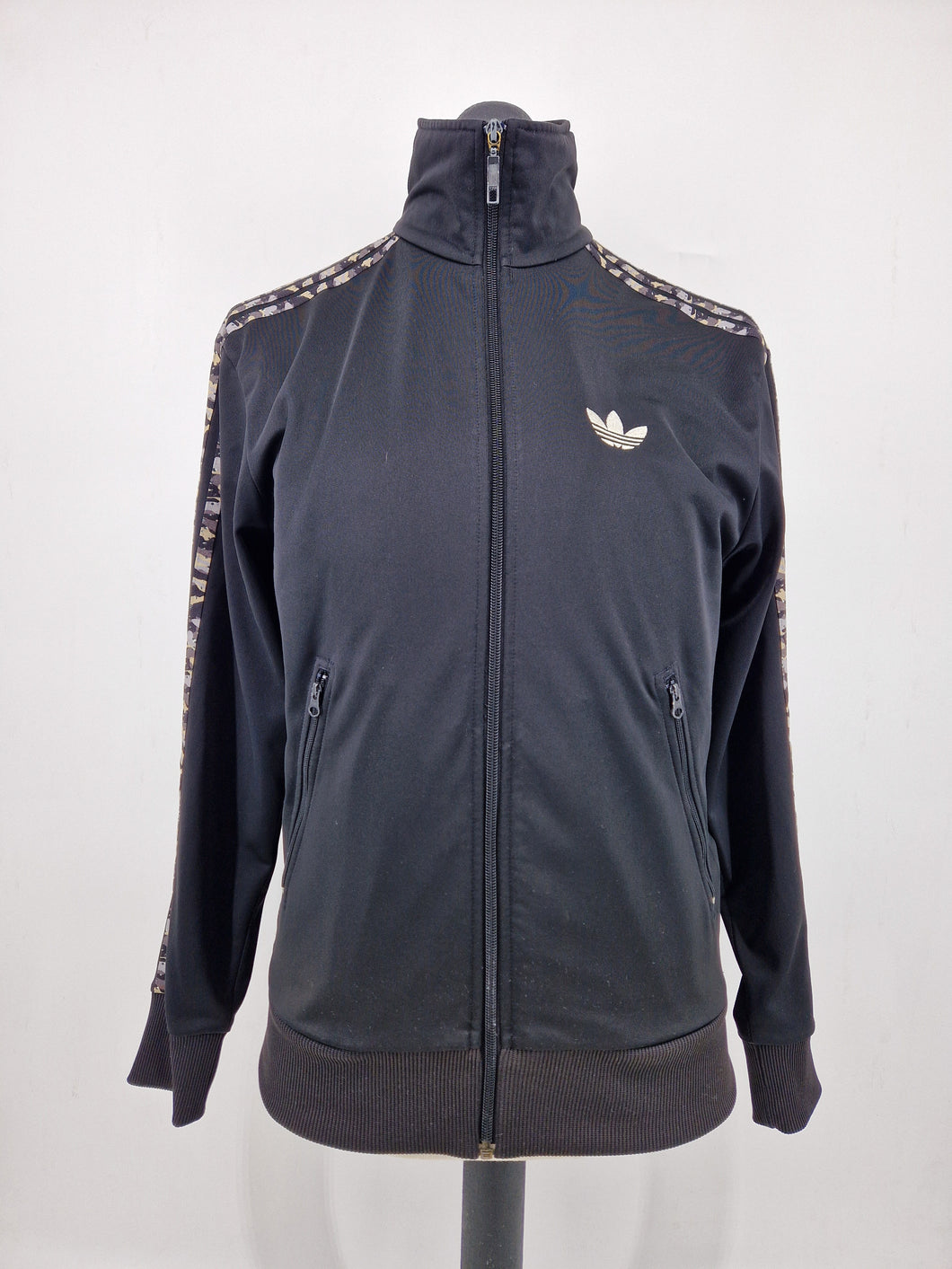 2012 adidas Originals Firebird Vintage Track Top S Black Camo