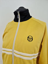 Load image into Gallery viewer, Sergio Tacchini Dallas Track Top XL Yellow White Black
