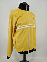 Load image into Gallery viewer, Sergio Tacchini Dallas Track Top XL Yellow White Black
