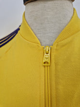 Load image into Gallery viewer, 2009 adidas Originals Archive 70s SST track top S Yellow Purple
