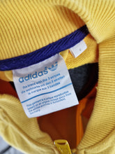 Load image into Gallery viewer, 2009 adidas Originals Archive 70s SST track top S Yellow Purple
