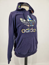 Load image into Gallery viewer, 2016 adidas Originals BTS Hooded Pullover M Blue
