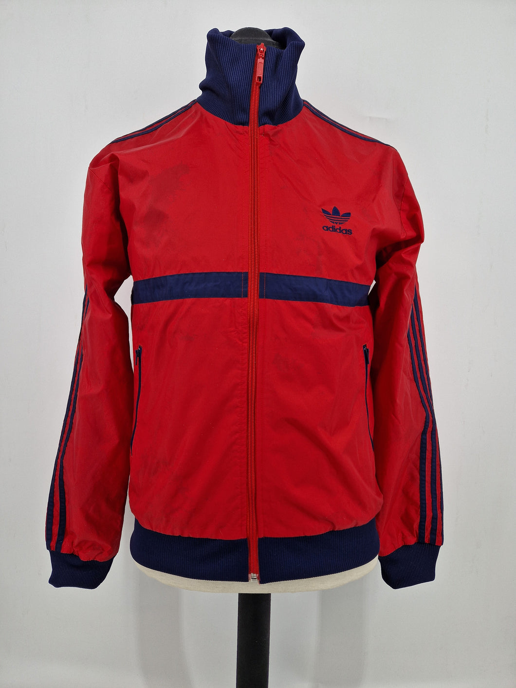 2004 adidas Originals Espana 82 Track Top M Red Navy #2
