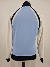 Load image into Gallery viewer, Vintage Sergio Tacchini Ghibli Track Top M Blue White made in Italy
