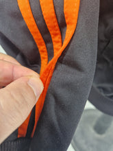 Load image into Gallery viewer, 90s adidas Originals First S Track Top Black Orange Blue White Grade B
