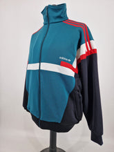 Load image into Gallery viewer, 2015 adidas Originals Archive Track Top L Green White Red

