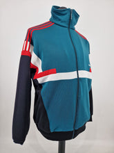 Load image into Gallery viewer, 2015 adidas Originals Archive Track Top L Green White Red
