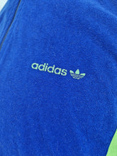 Load image into Gallery viewer, 80s made in France adidas Originals Trefoil vintage track top M Blue Purple Green
