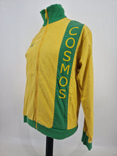 Load image into Gallery viewer, 2004 adidas Originals New York Cosmos Track Top M Yellow Green

