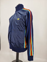 Load image into Gallery viewer, 2006 adidas Originals Carlos Gruber Knit Track Top Jacket L Blue Yellow Red
