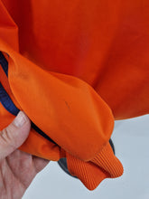 Load image into Gallery viewer, 90s adidas Originals First Track Top L Orange Navy Blue
