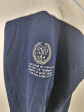 Load image into Gallery viewer, Vintage adidas X Descente Japan Release Track Top M/L Navy White Blue
