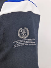 Load image into Gallery viewer, Vintage adidas X Descente Japan Release Track Top S/M Black Blue
