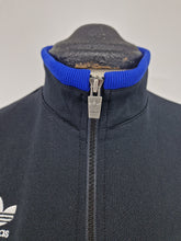 Load image into Gallery viewer, Vintage adidas X Descente Japan Release Track Top S/M Black Blue
