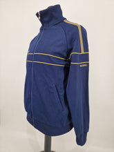 Load image into Gallery viewer, Vintage WG adidas X Descente Japan Release Track Top L Blue Gold
