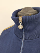 Load image into Gallery viewer, Vintage WG adidas X Descente Japan Release Track Top L Blue Gold
