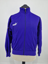 Load image into Gallery viewer, Vintage Puma X Hit Union M/L 90s Purple Track Top
