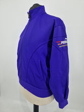 Load image into Gallery viewer, Vintage Puma X Hit Union M/L 90s Purple Track Top
