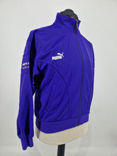 Load image into Gallery viewer, Vintage Puma X Hit Union M/L 90s Purple Track Top
