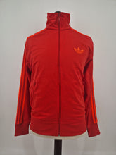 Load image into Gallery viewer, 2012 adidas Originals Firebird Red Orange S Track Top
