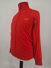 Load image into Gallery viewer, 2012 adidas Originals Firebird Red Orange S Track Top
