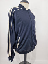 Load image into Gallery viewer, 2002 adidas Originals SST Vintage Track Top L Black White
