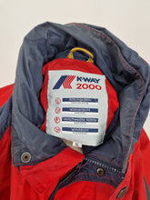 Load image into Gallery viewer, Vintage K-Way 2000 Jacket XL Red Navy

