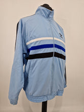 Load image into Gallery viewer, Vintage adidas First Track Top D5 M/L 90s Blue black White
