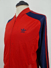 Load image into Gallery viewer, Vintage adidas Originals ATP Ventex Track Top made in France L Red Blue
