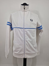 Load image into Gallery viewer, Sergio Tacchini Orion Track Top M White Sky Blue
