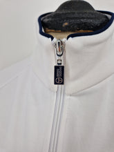Load image into Gallery viewer, Sergio Tacchini Orion Track Top M White Sky Blue
