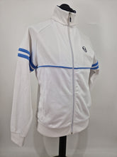 Load image into Gallery viewer, Sergio Tacchini Orion Track Top M White Sky Blue
