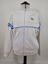 Load image into Gallery viewer, Sergio Tacchini Orion Track Top XL White Sky Blue
